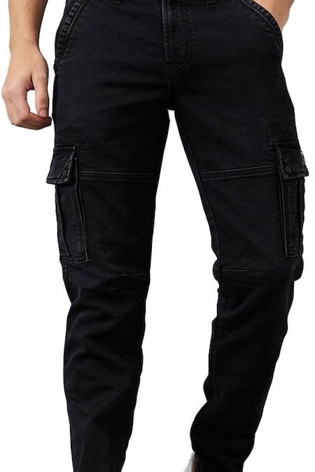 Spykar Black Solid Full Length Casual Men Regular Fit Jeans - Image 6