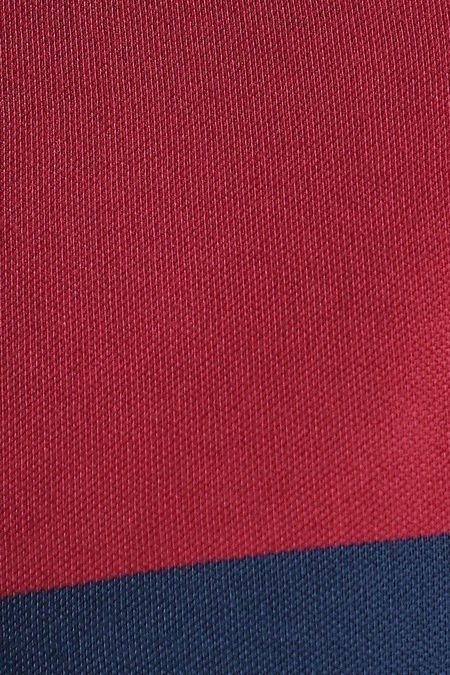 Louis Philippe Navy Striped Casual Half Sleeves Polo Collar Men Slim Fit T-Shirt - Image 6